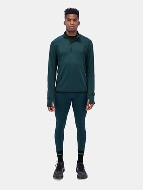 Bandit Running Men's Brushed Stamina™ Tights - Storm Medium